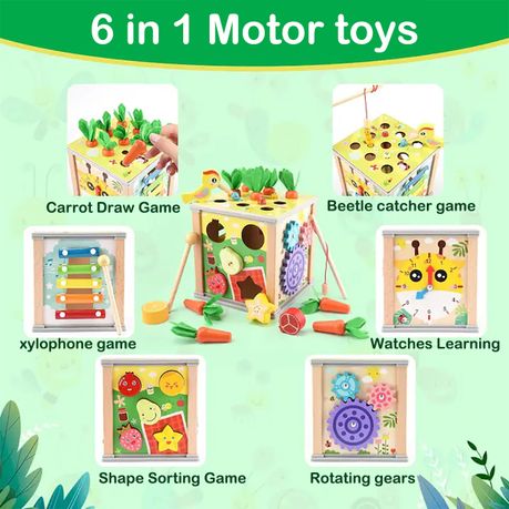 Montessori Baby Toys for 1 2 3 Year Old Boys Girls Sensory Activity Toys